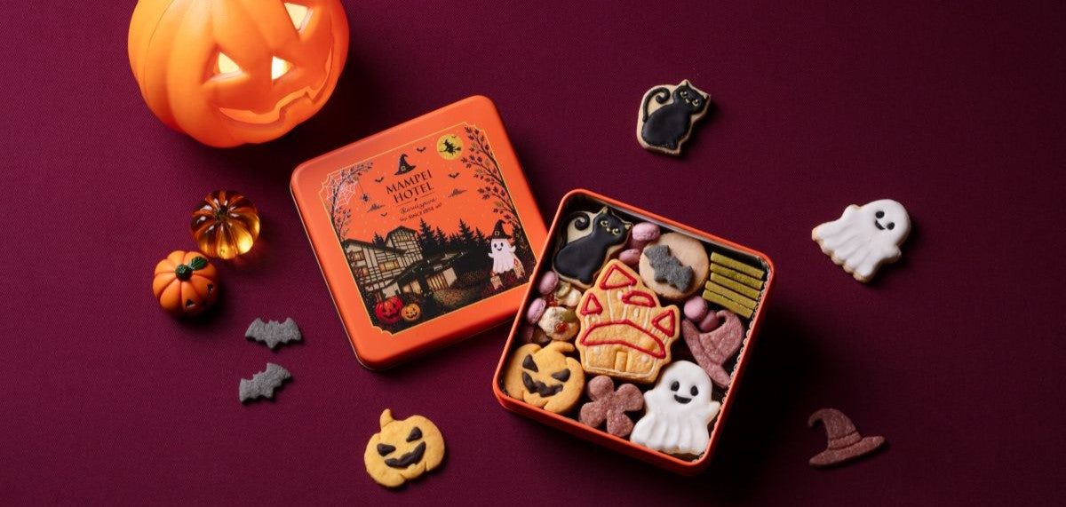 ハロウィンクッキー缶