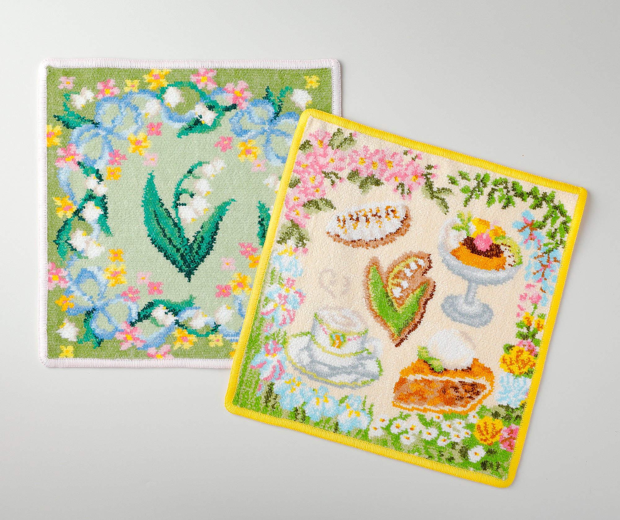 FEILER 万平ホテル すずらんハンカチ 万平ホテル×FEILERハンカチ すずらん＆スイーツセット | 万平ホテル