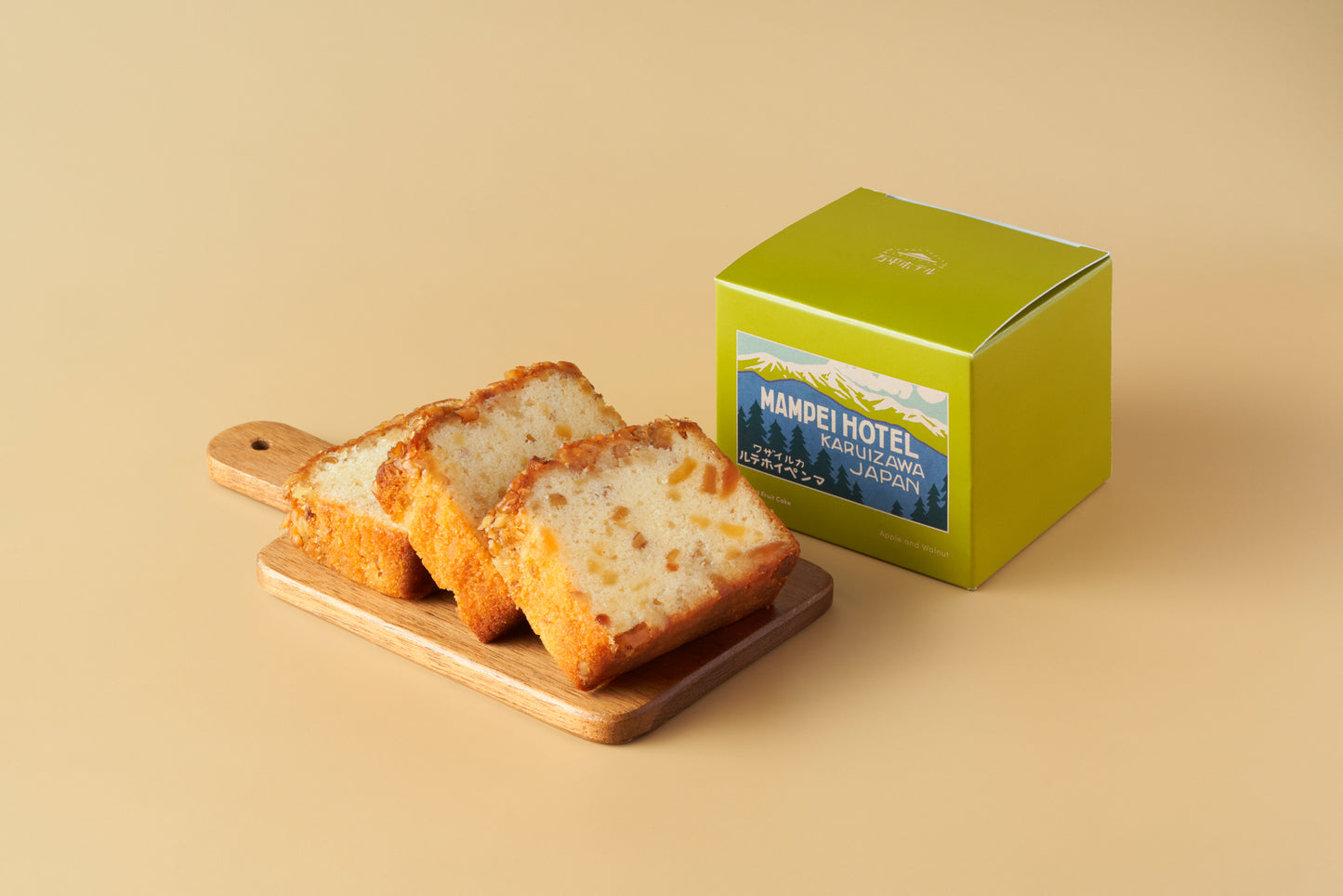 りんごとくるみのケーキ　3切れセット