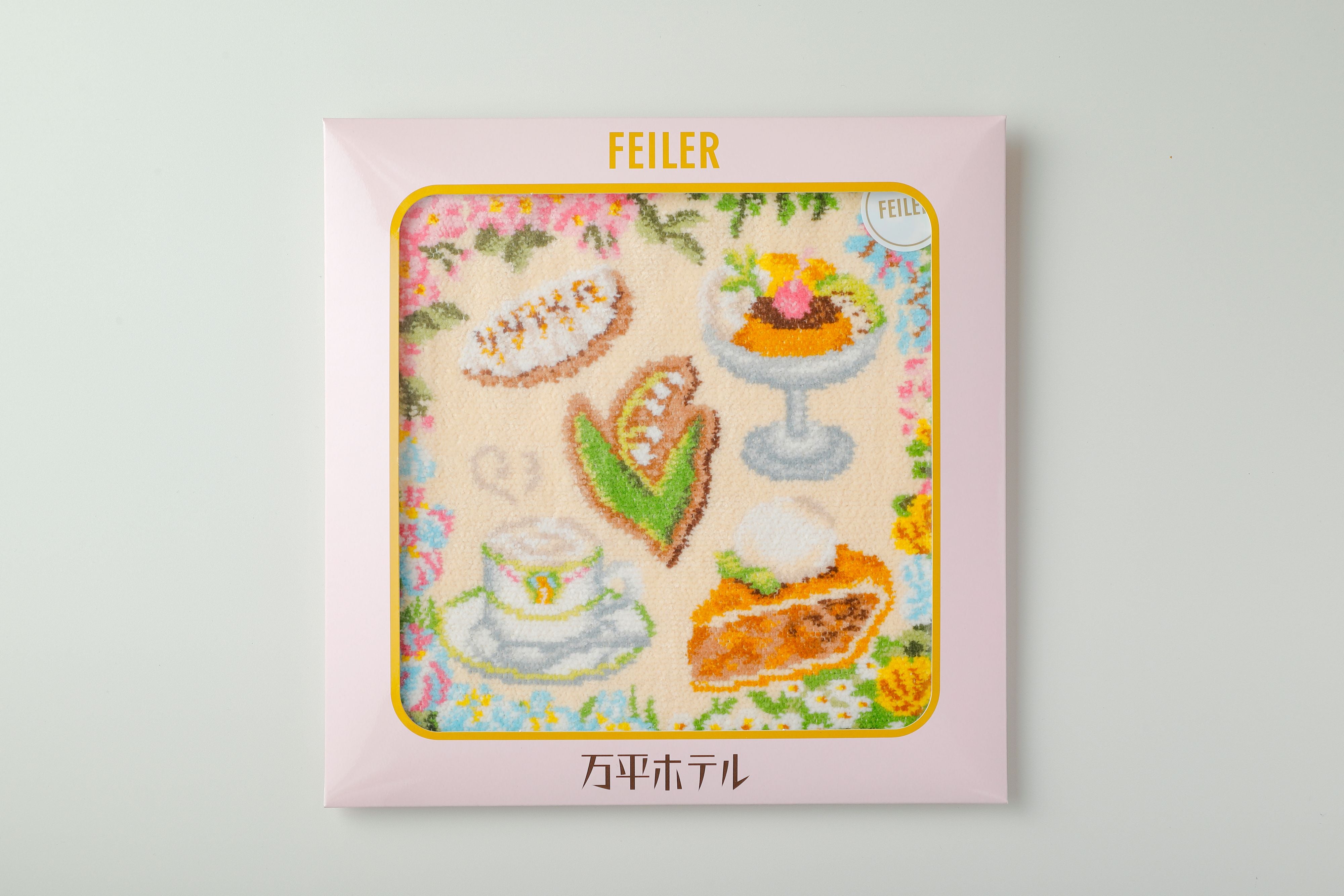 フェイラー　万平ホテル　ハンカチ 万平ホテル×FEILER スイーツハンカチ | 万平ホテルオンラインショップ