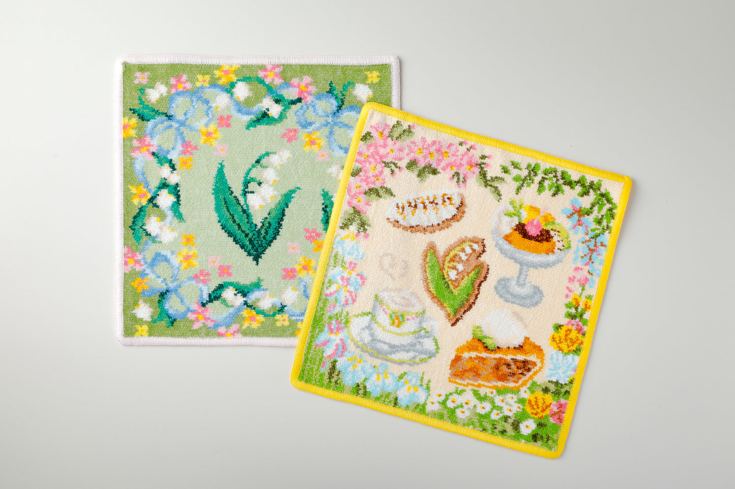 万平ホテル×FEILERハンカチ すずらん＆スイーツセット